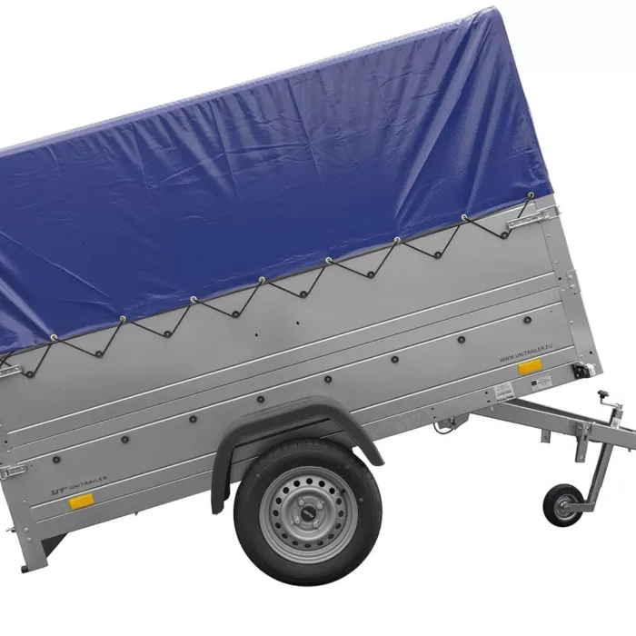 Führerschein B Anhänger Garden Trailer 230 KIPP mit Stützrad, zusätzlichen Bordwänden, Hochplane und Hochspriegel H800-Neu