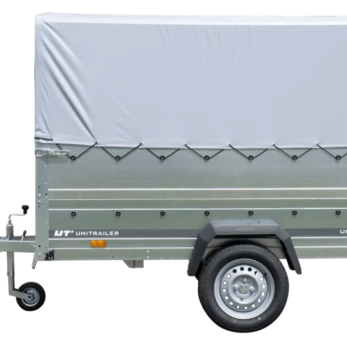 Führerschein B Anhänger Garden Trailer 230 KIPP mit Stützrad, zusätzlichen Bordwänden, Hochplane und Hochspriegel H800-Neu