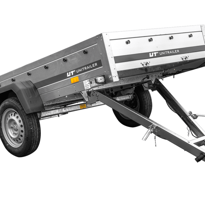 Transport Anhänger 230×125 Garden Trailer 230 KIPP Unitrailer 750 kg-Neu