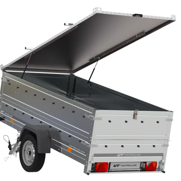 Anhänger Garden Trailer 264 KIPP mit Bordwandaufsatz und Aludeckel-Neu